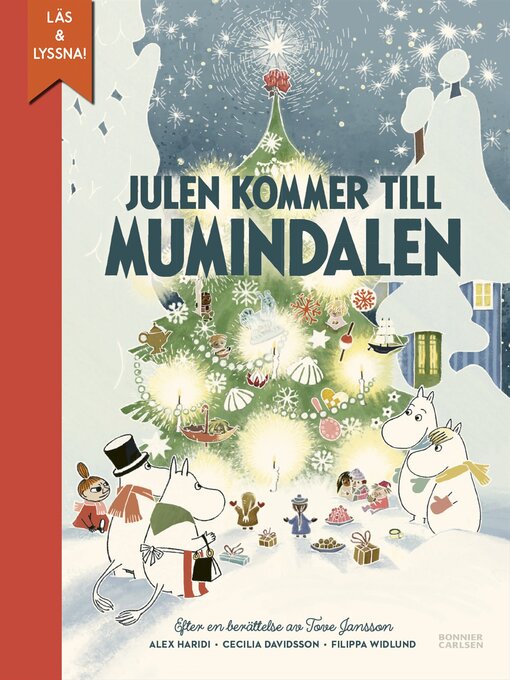 Titeldetaljer för Julen kommer till Mumindalen (e-bok + ljud) av Tove Jansson - Tillgänglig